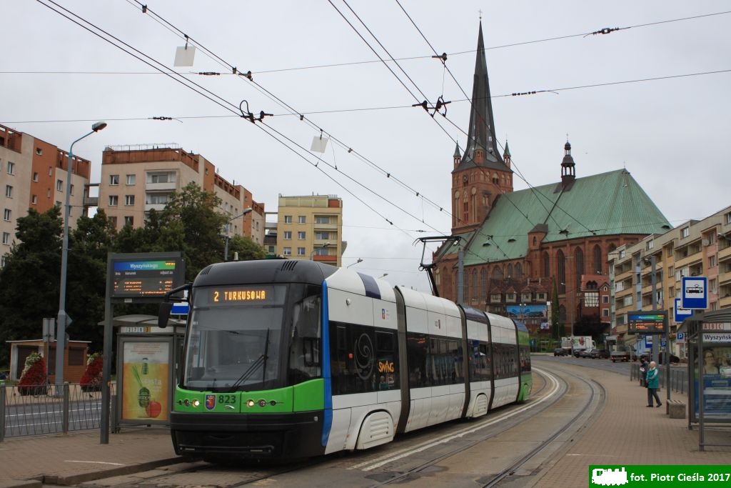 [Tramwaje Szczecińskie] #823