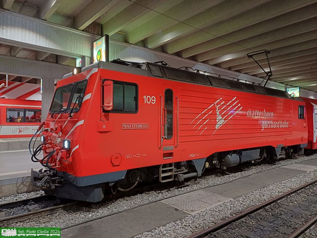 HGe 4/4 II 109 "MATTERHORN" [ex. HGe 4/4 II 1 "MATTERHORN"]