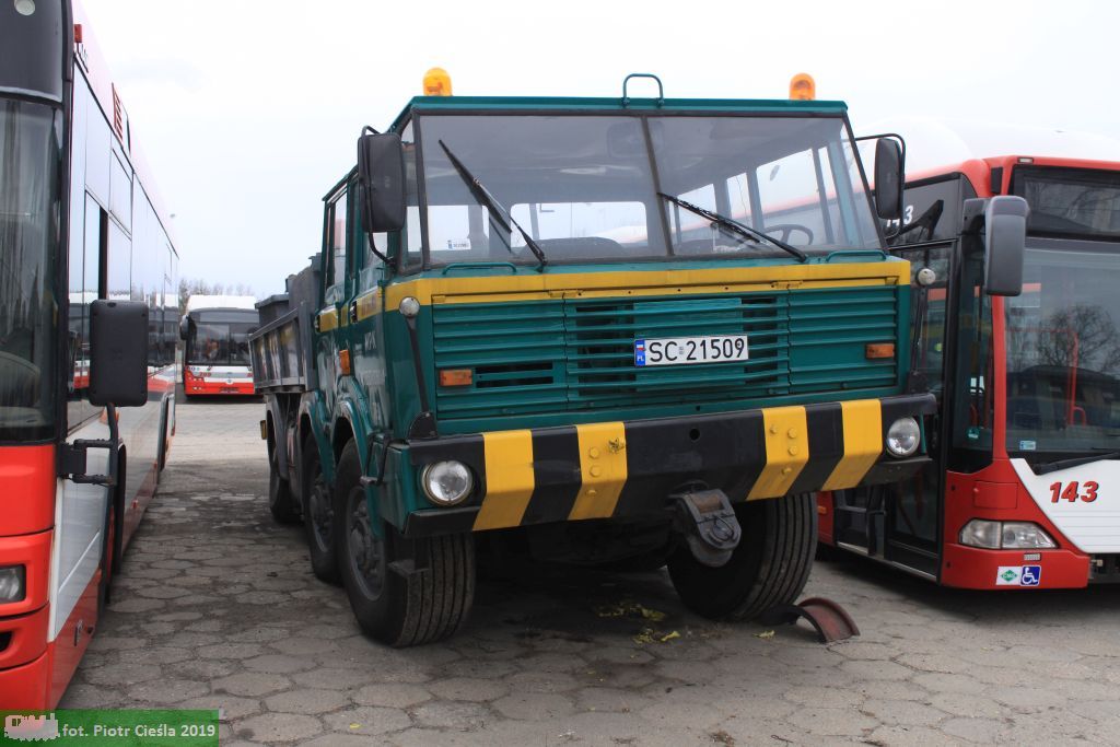 Pogotowie techniczne / holownik: Tatra 813 6x6 - [MPK Częstochowa] #769