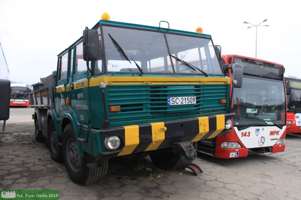 Pogotowie techniczne / holownik: Tatra 813 6x6 - [MPK Częstochowa] #769