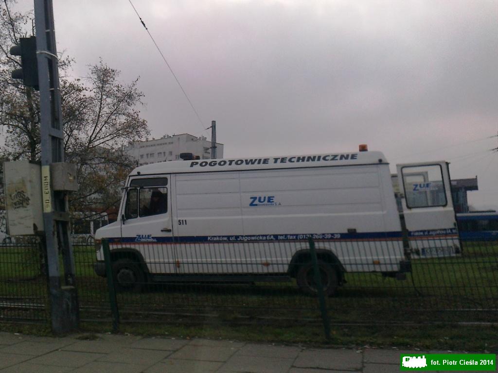 Pogotowie torowe: Mercedes 815D - [ZUE] #511