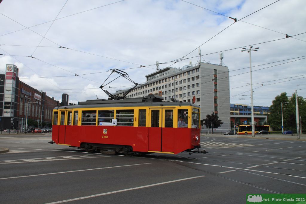 WLT Wrocław: Konstal N [MPK Wrocław] #G-091
