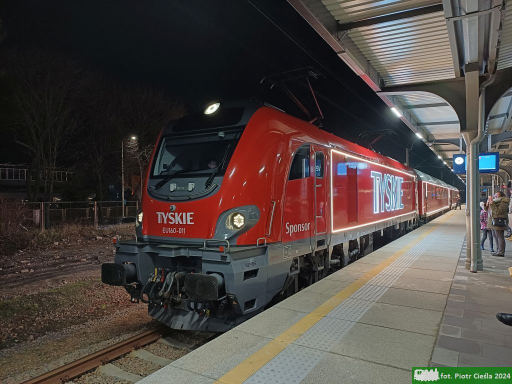 Świąteczny Pociąg Tyskie