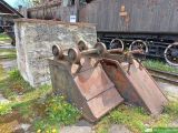 Ręczny naładowny wózek węglowy - Skansen Taboru Kolejowego w Chabówce